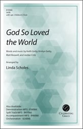 God So Loved the World SATB choral sheet music cover